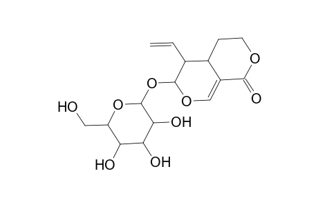 1H,3H-Pyrano[3,4-c]pyran-1-one, 5-ethenyl-6-(.beta.-D-glucopyranosyloxy)-4,4a,5,6-tetrahydro-, [4aS-(4a.alpha.,5.beta.,6.alpha.)]-