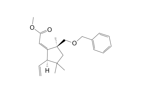 Methyl (Z)-2-[(2S*,5R*)-5-Benzyloxymethyl-3,3,5-trimethyl-2-vinyl-1-cyclopentylidene]acetate