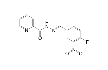 2-Pyridinecarboxylic acid, N'-[(4-fluoro-3-nitrophenyl)methylidene]hydrazide