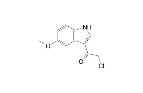 2-Chloranyl-1-(5-methoxy-1H-indol-3-yl)ethanone