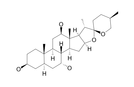 (25R)-5alpha-SPIROSTAN-3beta,7alpha,12beta-TRIOL