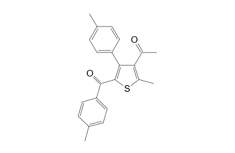 3-Acetyl-2-methyl-5-(4-methylbenzoyl)-4-(4-methylphenyl)thiophene