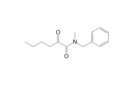 N-Benzyl-N-methyl-2-oxohexanamide