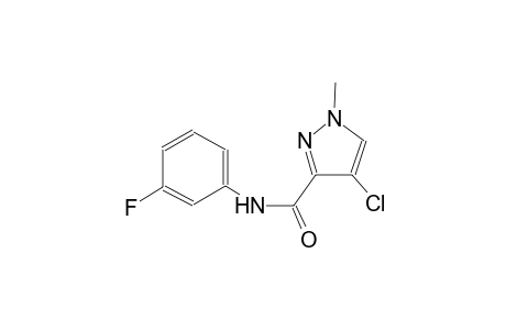 4-chloro-N-(3-fluorophenyl)-1-methyl-1H-pyrazole-3-carboxamide