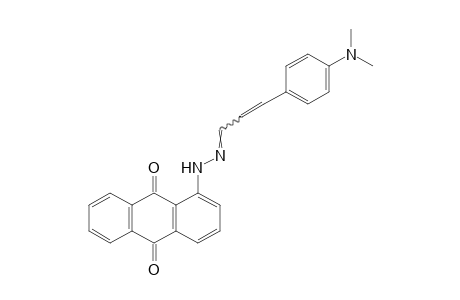 p-(DIMETHYLAMINO)CINNAMALDEHYDE, (ANTHRAQUINON-1-YL)HYDRAZONE
