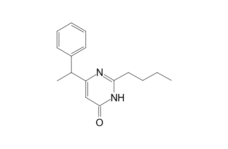 2-Butyl-6-(1-phenyl-ethyl)-3H-pyrimidin-4-one