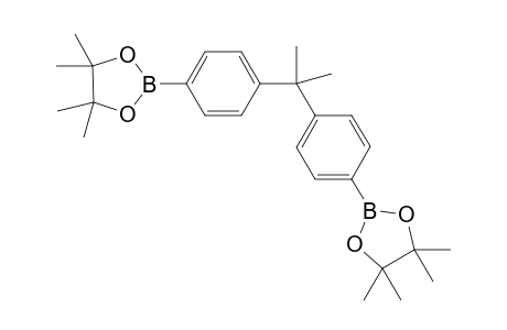 2, 2'-[4, 4'-(propane-2,2-diyl)bis(4,1-phenylene)]bis(4,4,5,5-tetramethyl-1,3,2-dioxaboro-lane)