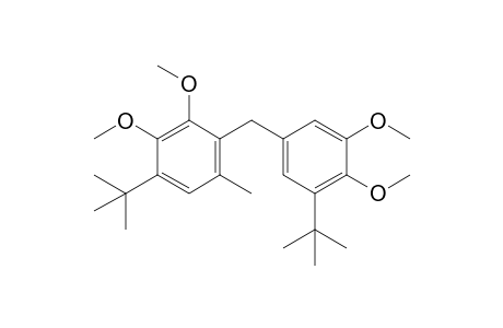 4,5'-Di-t-Butyl-6-methyl-2,3,3',4'-tetramethoxydiphenylmethane