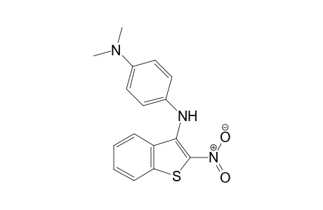 N1,N1-dimethyl-N4-(2-nitrobenzo[b]thiophen-3-yl)benzene-1,4-diamine