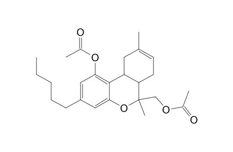 6H-Dibenzo[b,d]pyran-6-methanol, 1-(acetyloxy)-6a,7,10,10a-tetrahydro-6,9-dimethyl-3-pentyl-, acetate