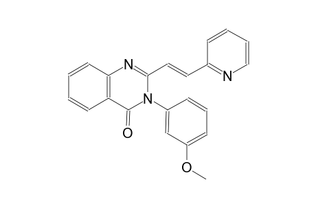 3-(3-methoxyphenyl)-2-[(E)-2-(2-pyridinyl)ethenyl]-4(3H)-quinazolinone