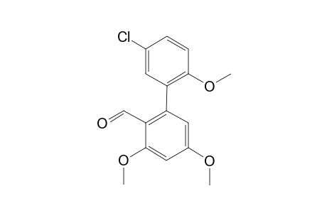 2,4-DIMETHOXY-6-(5-CHLORO-2-METHOXYPHENYL)-BENZALDEHYDE