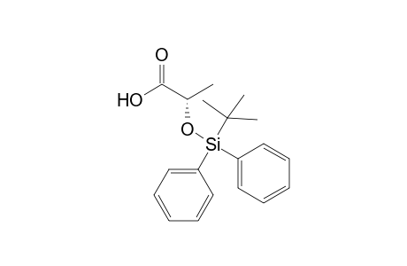 (2S)-2-[tert-butyl(diphenyl)silyl]oxypropionic acid