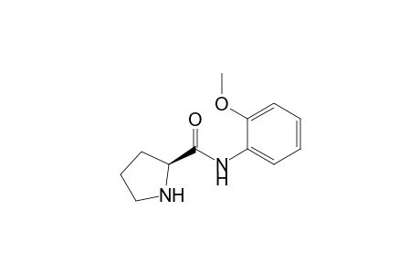 (2S)-N-(2-methoxyphenyl)-2-pyrrolidinecarboxamide