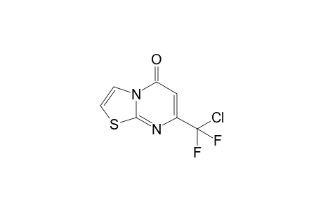 7-[chloranyl-bis(fluoranyl)methyl]-[1,3]thiazolo[3,2-a]pyrimidin-5-one