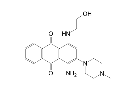 9,10-anthracenedione, 1-amino-4-[(2-hydroxyethyl)amino]-2-(4-methyl-1-piperazinyl)-