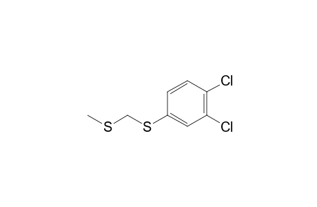 1,2-dichloro-4-{[(methylthio)methyl]thio}benzene