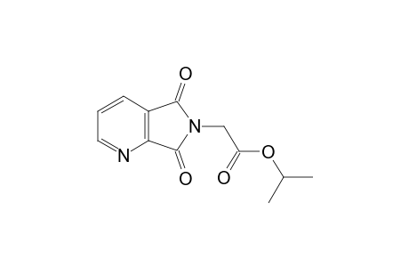 5,7-DIHYDRO-5,7-DIOXO-6-PYRROLO-[3,4-B]-PYRIDINE-6-ACETIC-ACID-ISOPROPYLESTER