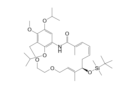 (9R,10E)-9-(tert-Butyldimethylsilyloxy)-20,22-diisopropoxy-19-methoxy-4,10-dimethyl-13,16-dioxa-2-azabicyclo[16.3.1]docosa-1(22),4,6,10,18,20-hexaen-3-one