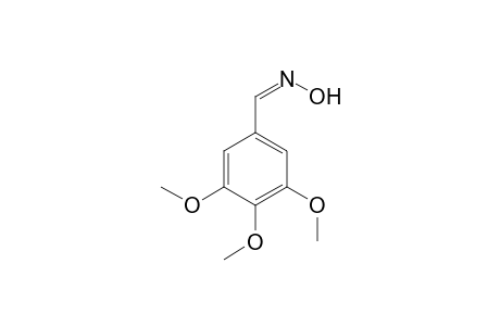 3,4,5-Trimethoxybenzaldehyde oxime