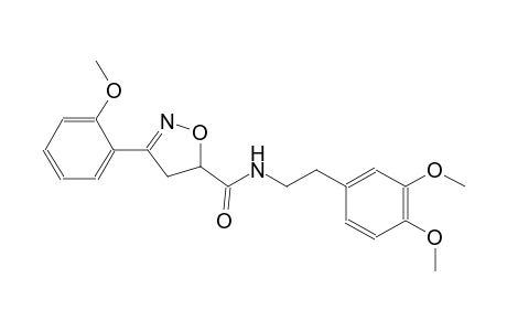 5-isoxazolecarboxamide, N-[2-(3,4-dimethoxyphenyl)ethyl]-4,5-dihydro-3-(2-methoxyphenyl)-