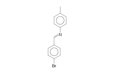 N-[(E)-(4-bromophenyl)methylidene]-4-methylaniline