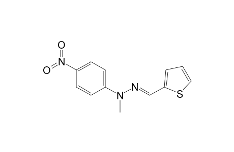 Methyl-(4-nitrophenyl)-[(E)-2-thenylideneamino]amine