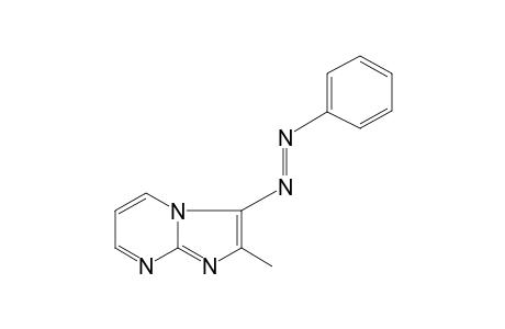 2-METHYL-3-(PHENYLAZO)IMIDAZO[1,2-a]PYRIMIDINE