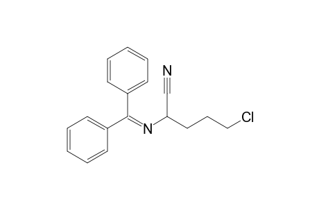 5-Chloro-2-[N-(diphenylmethylene)amino]pentanenitrile