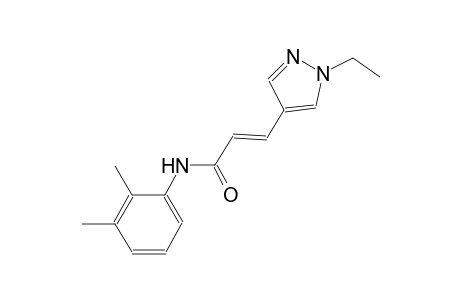 (2E)-N-(2,3-dimethylphenyl)-3-(1-ethyl-1H-pyrazol-4-yl)-2-propenamide