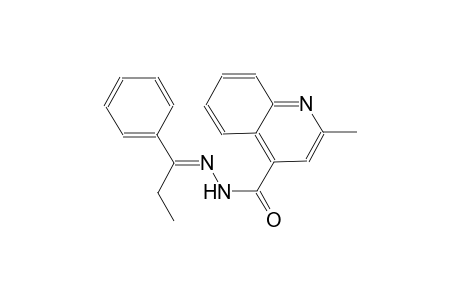 2-methyl-N'-[(E)-1-phenylpropylidene]-4-quinolinecarbohydrazide
