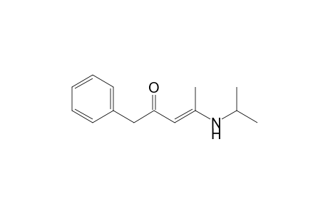 1-(Benzylcarbonyl)-2-isopropylaminopropene