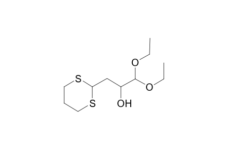 3-(1,3-dithian-2-yl)-1,1-diethoxypropan-2-ol