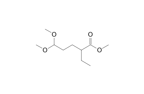 METHYL-2-ETHYL-5,5-DIMETHOXYPENTANOATE