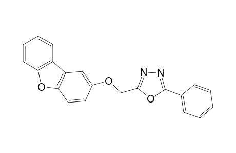1,3,4-Oxadiazole, 2-[(benzo[b]benzofuran-2-yloxy)methyl]-5-phenyl-