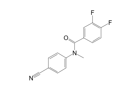 N-(4-Cyanophenyl)-3,4-difluorobenzamide, N-methyl-