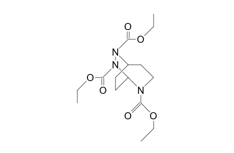 2,6,trans-7-Triethoxycarbonyl-2,6,7-triaza-bicyclo(3.2.2)nonane