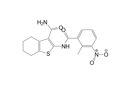 2-[(2-methyl-3-nitrobenzoyl)amino]-4,5,6,7-tetrahydro-1-benzothiophene-3-carboxamide