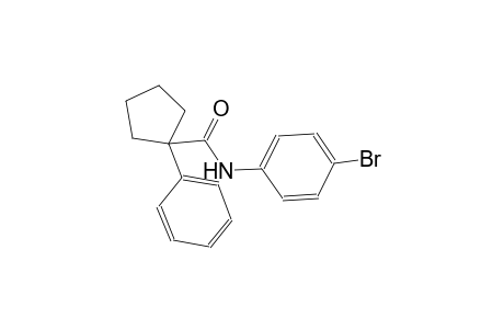 N-(4-bromophenyl)-1-phenylcyclopentanecarboxamide