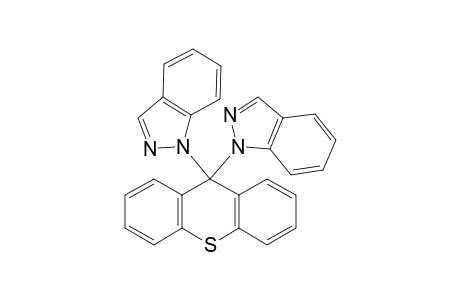9,9-bis(1"-Indazolyl)-thioxanthene