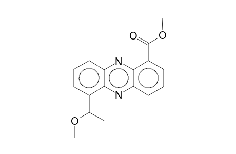 1-Phenazinecarboxylic acid, 6-(1-methoxyethyl)-, methyl ester