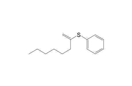 (1-Hexylvinylthio)benzene