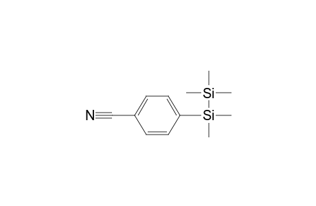 (4-Cyanophenyl)pentamethyldisilane