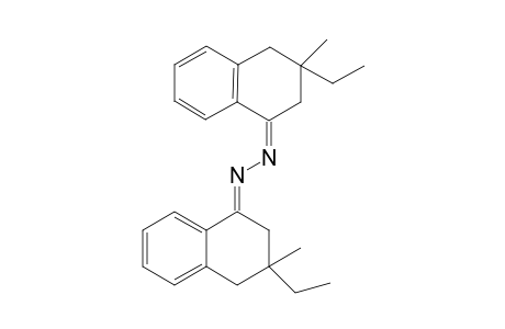 1,2-Bis(3-ethyl-3-methyl-3,4-dihydronaphthalen-1(2H)-ylidene)hydrazine