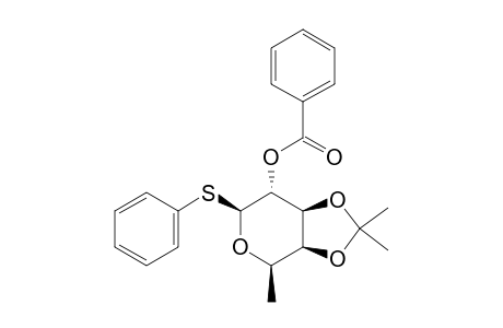 PHENYL-2-O-BENZOYL-6-DEOXY-3,4-O-ISOPROPYLIDENE-1-THIO-BETA-D-GALACTOSIDE