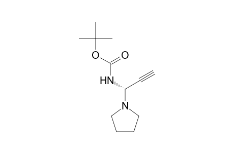 (S)-1-.alpha.-Pyrrolidin-N-(t-butoxycarbonyl)-2-propynamine