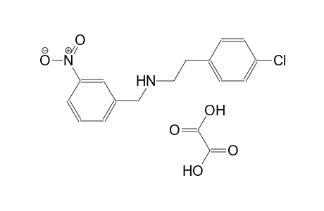 2-(4-chlorophenyl)-N-(3-nitrobenzyl)ethanamine oxalate