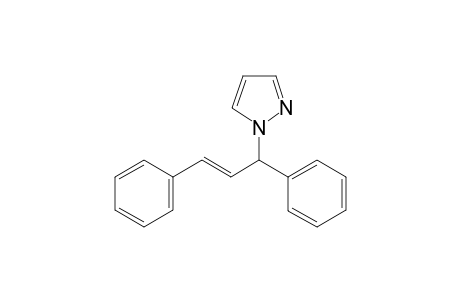 (E)-1-(1,3-diphenylallyl)-1H-pyrazole