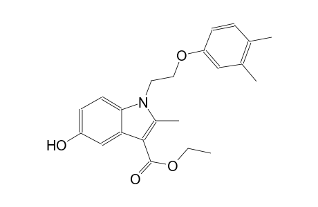 ethyl 1-[2-(3,4-dimethylphenoxy)ethyl]-5-hydroxy-2-methyl-1H-indole-3-carboxylate