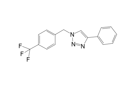 4-phenyl-1-(4-(trifluoromethyl)benzyl)-1H-1,2,3-triazole